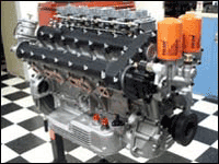 365 GTB/4 Engine on Stand